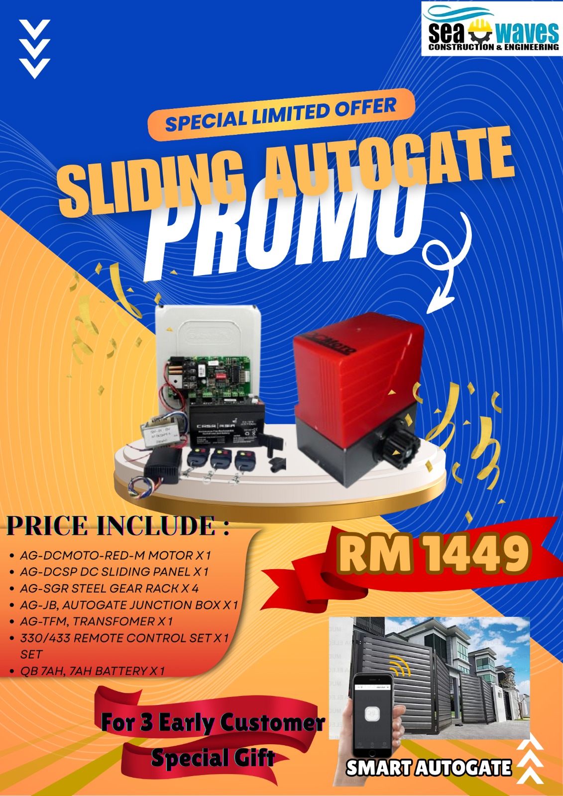 Promo Sliding AutoGate